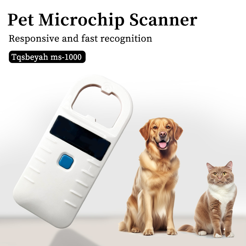 Pet Supplies Online - บลูทูธเครื่องอ่านไมโครชิปสัตว์เลี้ยงแบบพกพา 134.2 กิโลเฮิร์ตซ์เครื่องสแกน RFID สำหรับสัตว์ USB
