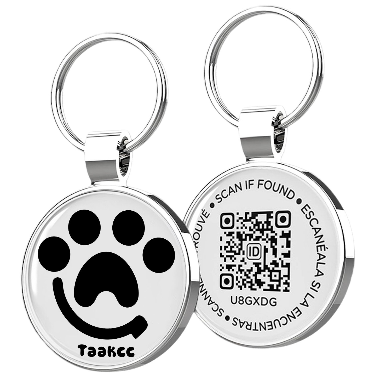 Pet Supplies Online - ป้ายห้อยคอสัตว์เลี้ยงแบบ QR ID, ป้ายห้อยคอโลหะพร้อมคิวอาร์โค้ด, แจ้งเตือนแบบเรียลไทม์, บันทึกข้อมูลสัตว์เลี้ยง,