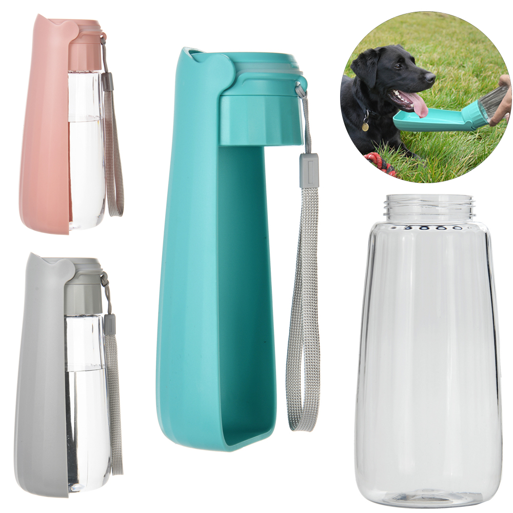 Pet Supplies Co - กลางแจ้งแบบพกพาขวดน้ําสุนัขสําหรับสุนัขขนาดเล็กแมวรั่วความจุสูงชามดื่มสัตว์เลี้ยง Labrador Beagle อุปกรณ์
