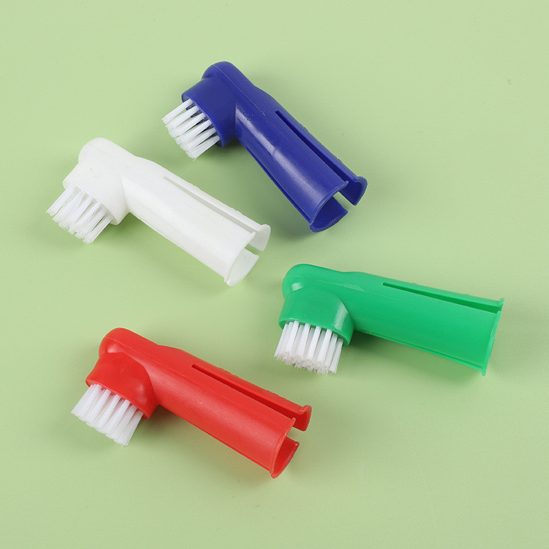 Pet Supplies Co - สัตว์เลี้ยงนุ่มนิ้วมือสุนัขแปรงสีฟันสุนัขแปรง Bad Breath Tartar ฟันเครื่องมือสุนัขอุปกรณ์ทําความสะอาดผลิตภัณฑ์สําหรับสัตว์เลี้ยง