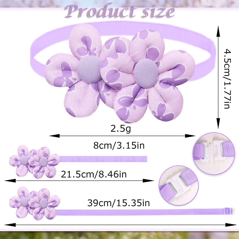 โบว์ผูกคอรูปดอกไม้ 10 ชิ้น สำห - Pet Supplies Co บทวิจารณ์และราคา