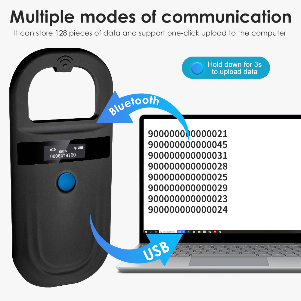 สัตว์สีดํา RFID Reader 134.2KH - Pet Supplies Online บทวิจารณ์และราคา