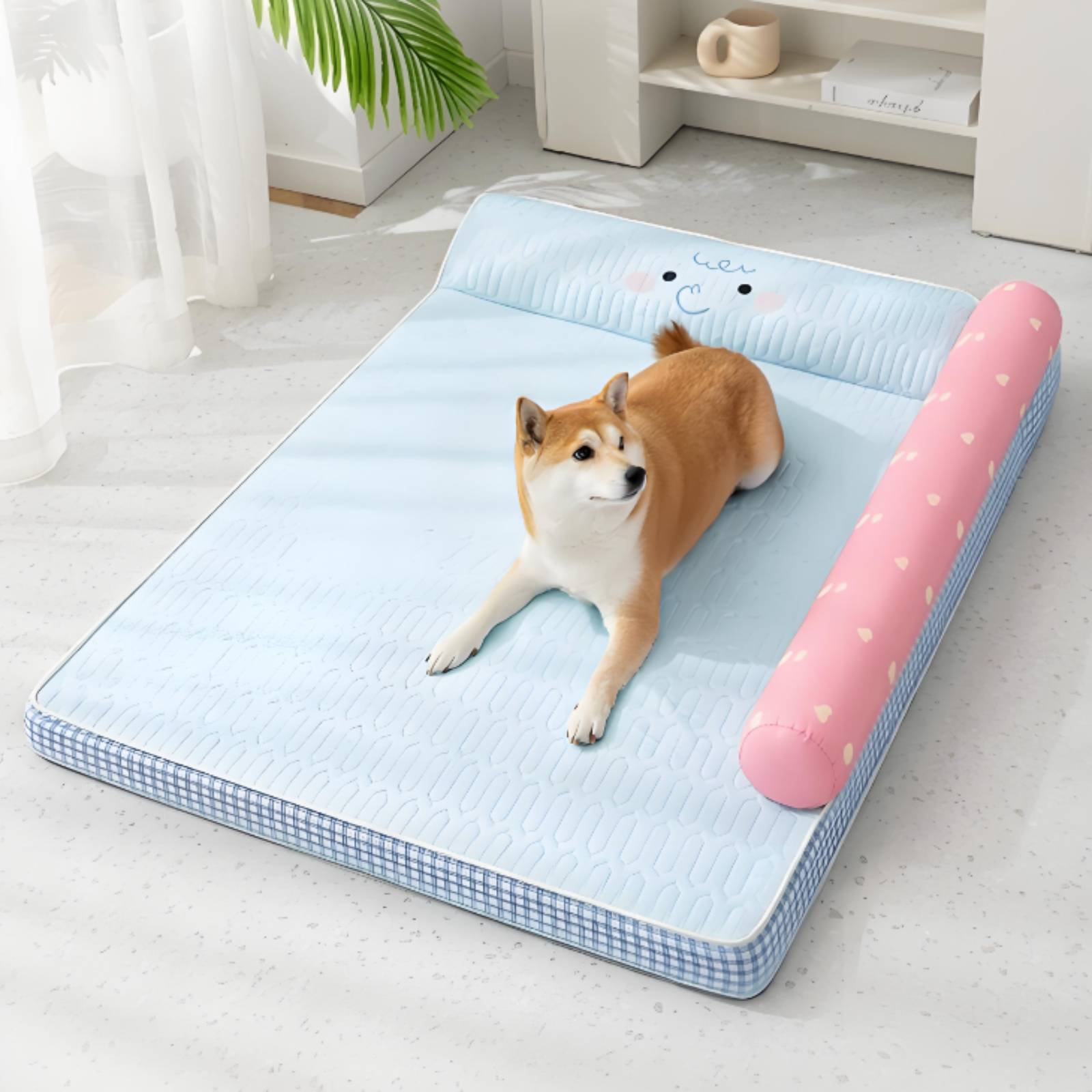 แผ่นรองนอนสัตว์เลี้ยงไอซ์ซิลค์ - Dog Cooling Mat บทวิจารณ์และราคา