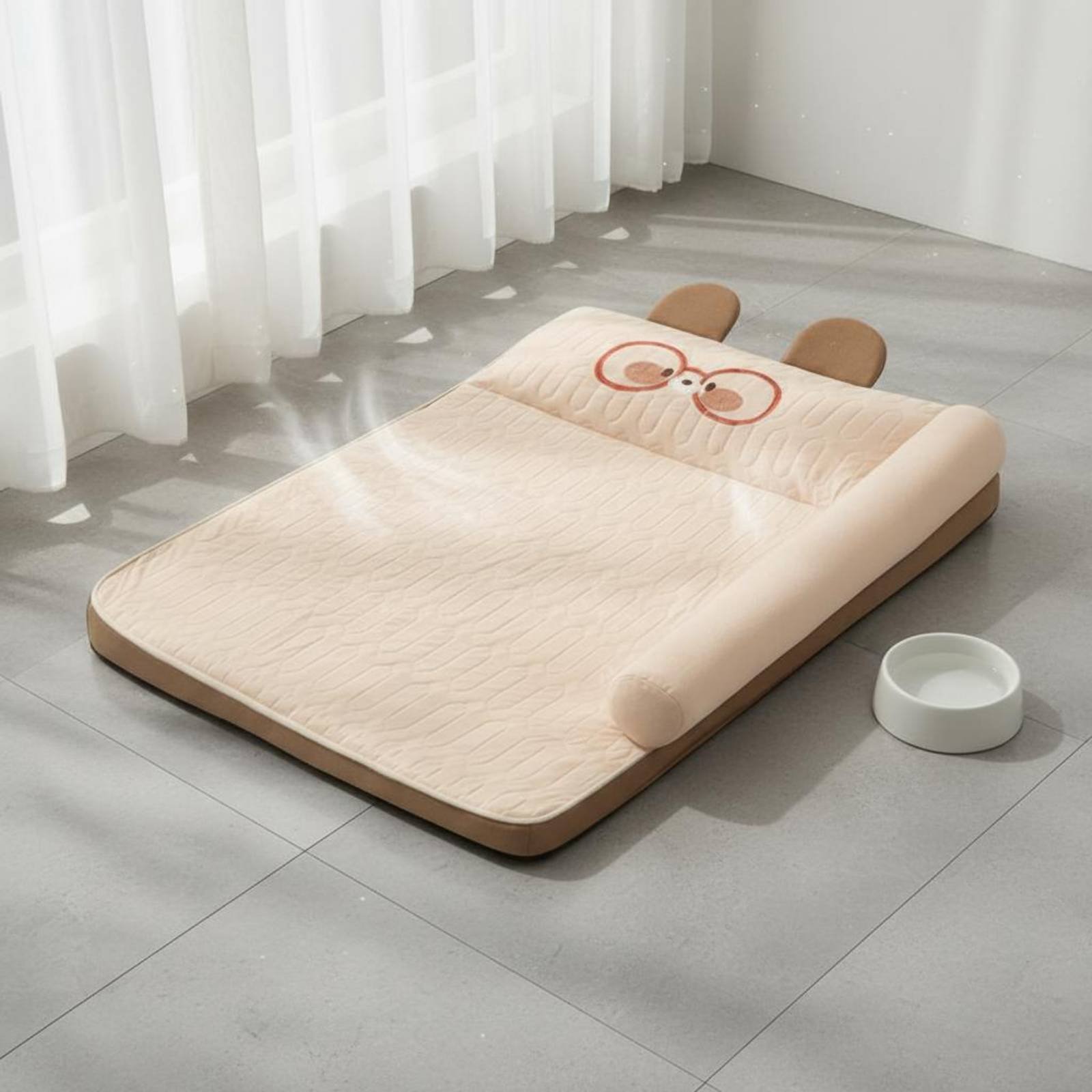 แผ่นรองนอนสัตว์เลี้ยงไอซ์ซิลค์ - Dog Cooling Mat บทวิจารณ์และราคา