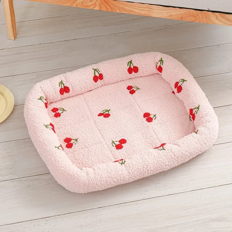 คอกสุนัขกำมะหยี่พิมพ์ลายเชอร์ร - Pet Supplies Co บทวิจารณ์และราคา