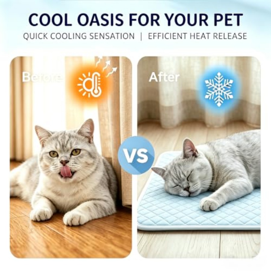 แผ่นรองทำความเย็นสำหรับสุนัข แ - Dog Cooling Mat บทวิจารณ์และราคา