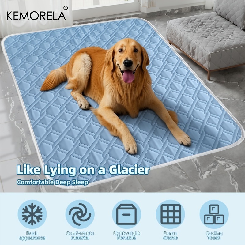 KEMORELA แผ่นรองทำความเย็นสำหร - Dog Cooling Mat บทวิจารณ์และราคา