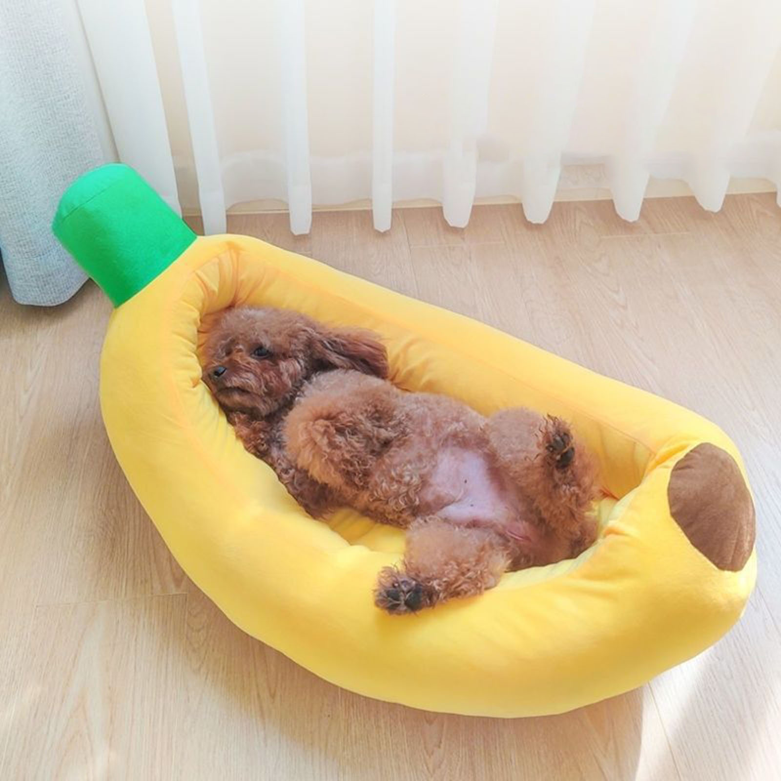เตียงสุนัขรูปทรงกล้วยระบายอากา - Pet Supplies Co บทวิจารณ์และราคา