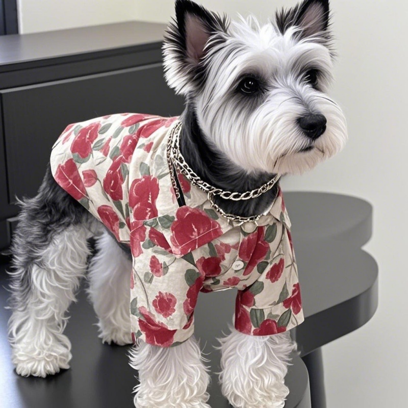 เสื้อเชิ้ตสุนัขสไตล์ฮาวายฤดูร้ - Pet Supplies Co บทวิจารณ์และราคา