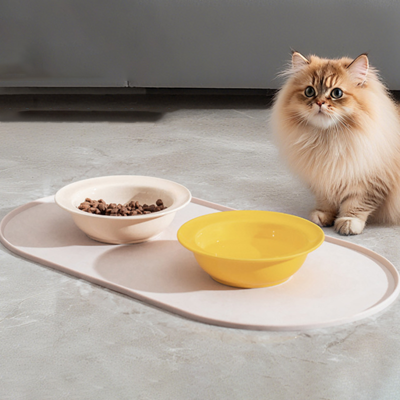 แผ่นรองอาหารสัตว์เลี้ยงรูปวงรี - Pet Supplies Co บทวิจารณ์และราคา